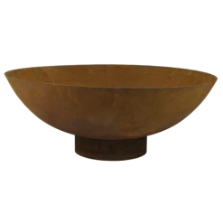 Bålsted I Cortenstål Ø80x32 Cm