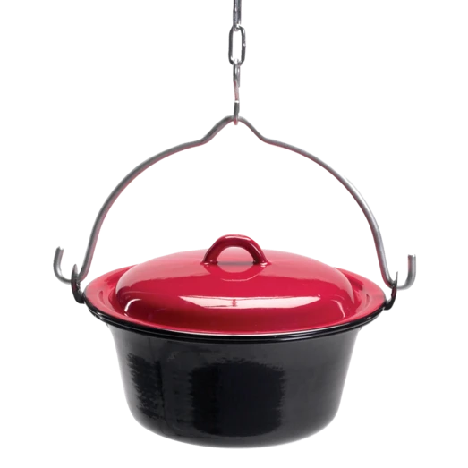 Bon-Fire Gryde Med Låg, 6 Liter 1 Bon-Fire Gryde Med Låg, 6 Liter