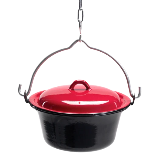 Bon-Fire Gryde Med Låg, 8 Liter 1 Bon-Fire Gryde Med Låg, 8 Liter