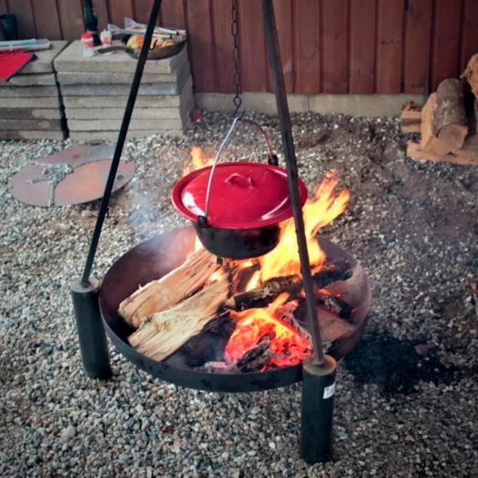 Bon-Fire Gryde Med Låg, 8 Liter 2 Bon-Fire Gryde Med Låg, 8 Liter - Billede 2