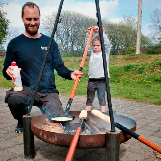 Bon-Fire Pandekagepande, Ø20 X 130 Cm 3 Bon-Fire Pandekagepande, Ø20 X 130 Cm - Billede 3