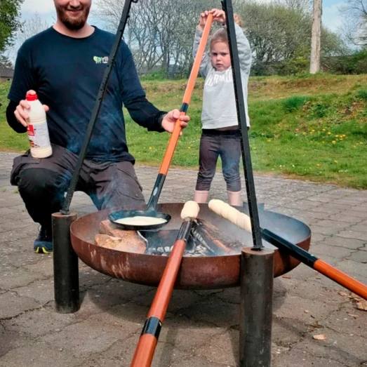 Bon-Fire Pandekagepande, Ø28 X 130 Cm 3 Bon-Fire Pandekagepande, Ø28 X 130 Cm - Billede 3