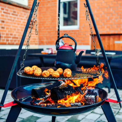 Bon-Fire Kæder Til Ophæng Af Grillrist 2 Bon-Fire Kæder Til Ophæng Af Grillrist - Billede 2