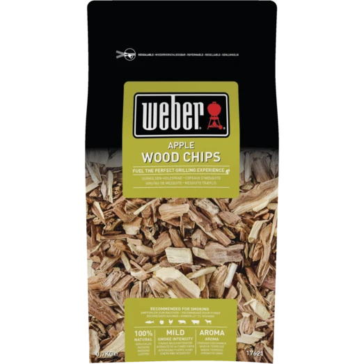 Weber Røgflis æble 0,7 Kg 1 Weber Røgflis æble 0,7 Kg