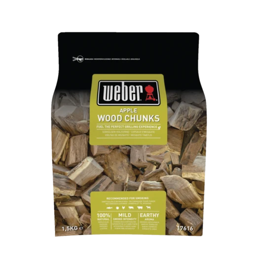 Weber Røgchunks æble 1,5 Kg 1 Weber Røgchunks æble 1,5 Kg
