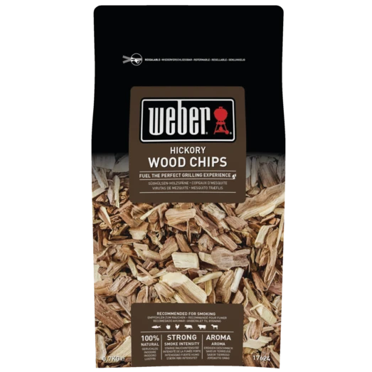 Weber Røgflis Hickory 0,7 Kg 1 Weber Røgflis Hickory 0,7 Kg