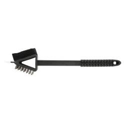 Dangrill 3-i-1 Grillbørste Med Skraber, Børste Og Svamp