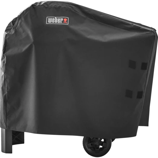 Weber Pulse 1000 Og 2000 Med Vogn Premium Grillbetræk Sort 1 Weber Pulse 1000 Og 2000 Med Vogn Premium Grillbetræk Sort