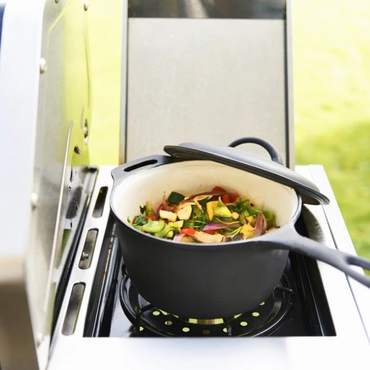 Bon-Fire Tilbehørssæt Med Kasserolle Og Stegepande 2 Bon-Fire Tilbehørssæt Med Kasserolle Og Stegepande - Billede 2