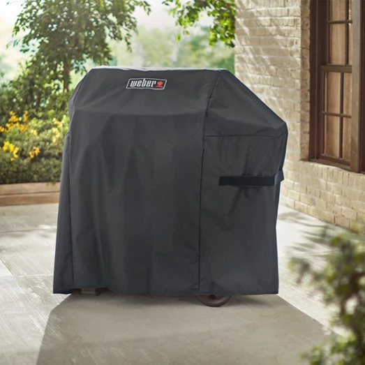 Weber Spirit II 300 Og 200-serien Premium Grillbetræk Sort 5 Weber Spirit II 300 Og 200-serien Premium Grillbetræk Sort - Billede 5