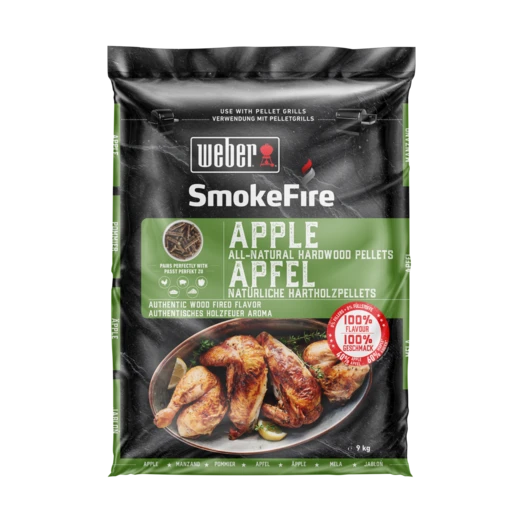 Weber SmokeFire Træpiller æble 9 Kg 1 Weber SmokeFire Træpiller æble 9 Kg