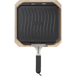 Cozze Støbejernspande Med Træbakke 330x330 Mm