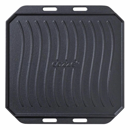 Cozze Støbejernspande Med Træbakke 330x330 Mm 3 Cozze Støbejernspande Med Træbakke 330x330 Mm - Billede 3