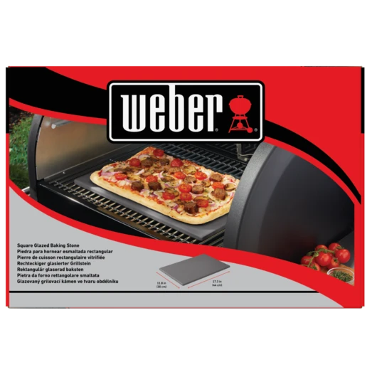Weber Pizzasten 30x44 Cm Grå 2 Weber Pizzasten 30x44 Cm Grå - Billede 2