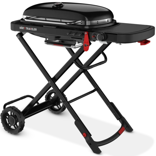 Weber Traveler Stealth Edition-gasgrill 3 Weber Traveler Stealth Edition-gasgrill - Billede 3
