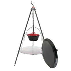 Bon-Fire Basis Bålsæt Med Gryde Og BBQ-pande