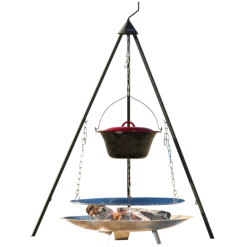 Bon-Fire Basis Bålsæt Med Bålfad Og Gryde