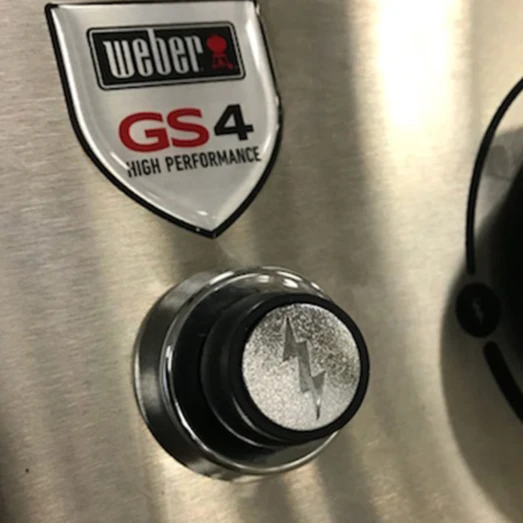 Weber® Trykknap Til Gnisttænder På Genesis® II 3 Weber® Trykknap Til Gnisttænder På Genesis® II - Billede 3