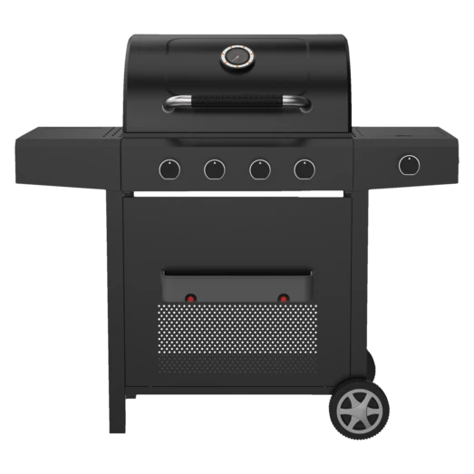 Dangrill Heimdal 410 PS Gasgrill Med Betræk, Rotisseri, Kurv Og Grillbakke 2 Dangrill Heimdal 410 PS Gasgrill Med Betræk, Rotisseri, Kurv Og Grillbakke - Billede 2