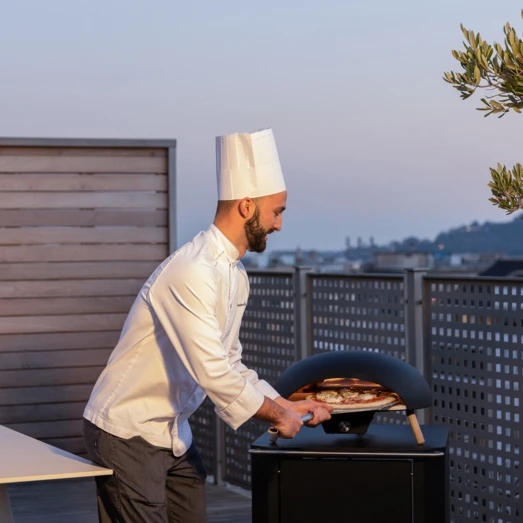 Le Feu Pizzaovn Sort 3 Le Feu Pizzaovn Sort - Billede 3