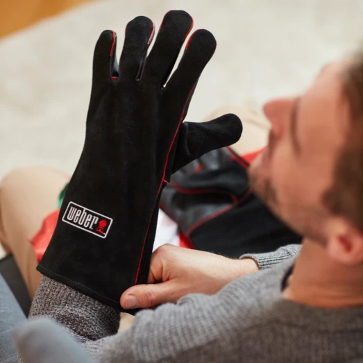 Weber Læder Handskesæt 2 Weber Læder Handskesæt - Billede 2